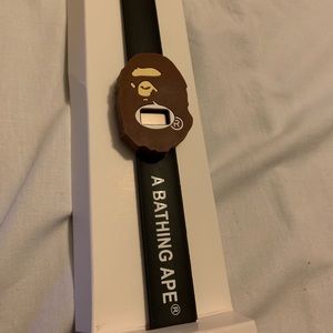 Silicon Bape Snap Watch